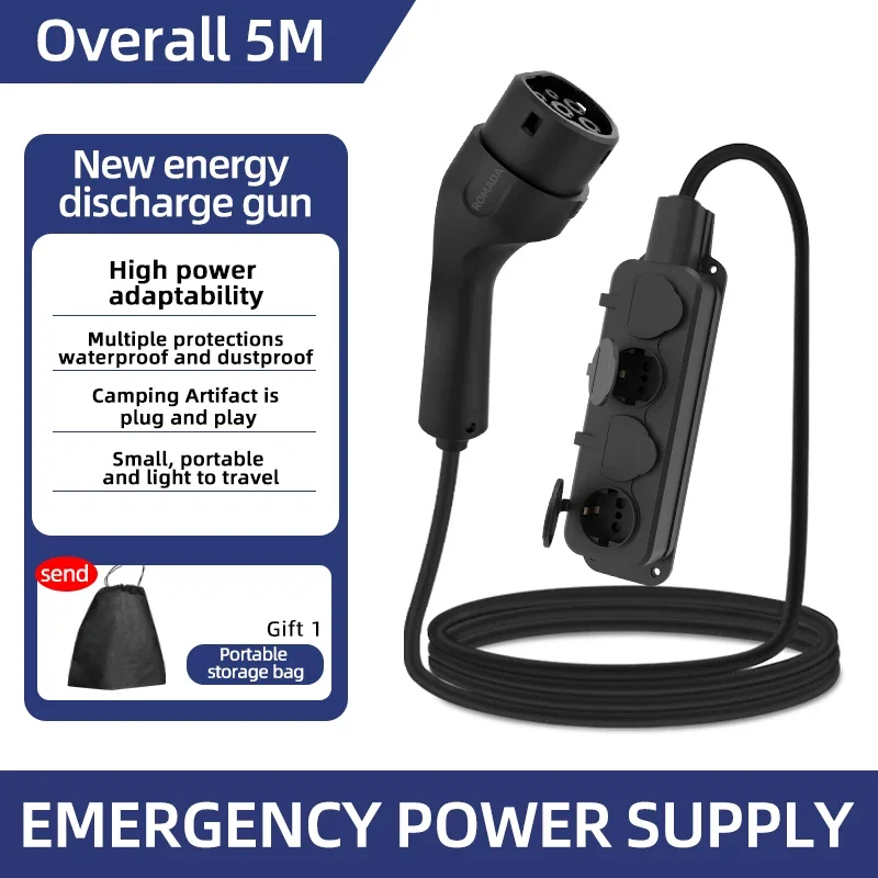 Outdoor Power Vac - Caricabatterie Portatile per Auto Elettrica 16A