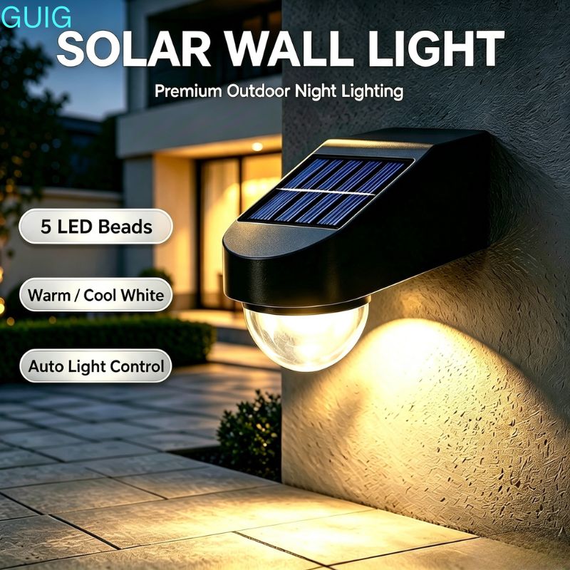Lampada Solare da Parete a 5 L - Outdoor Power Brush recensione e prezzo