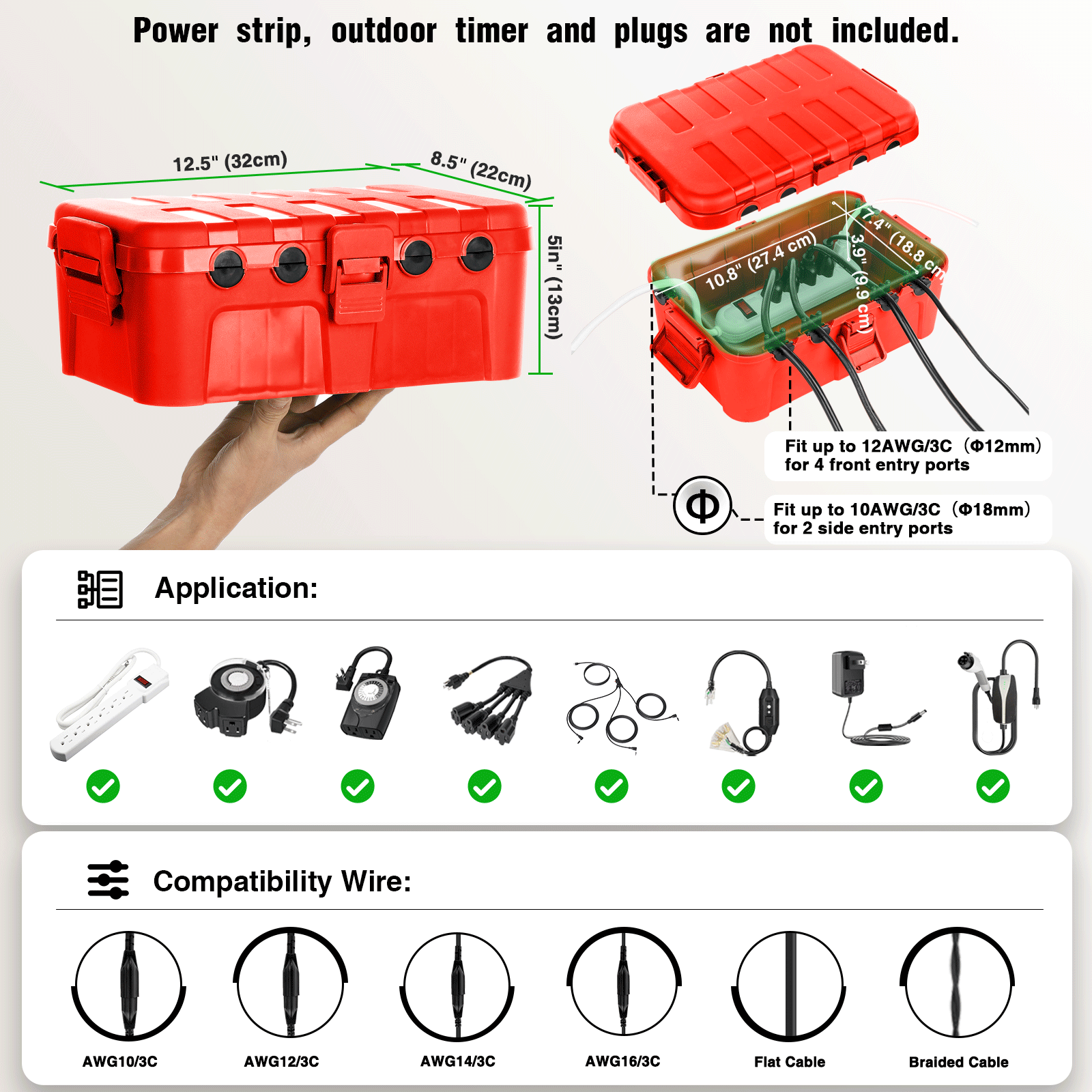 Scatola di derivazione per cav - Outdoor Power Outlet Cover recensione e prezzo