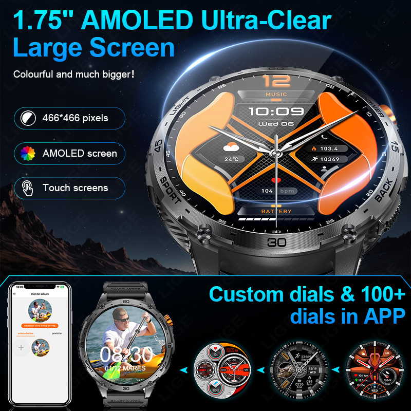 2026 Nuovo Smartwatch per Andr - Outdoor Power Lead recensione e prezzo