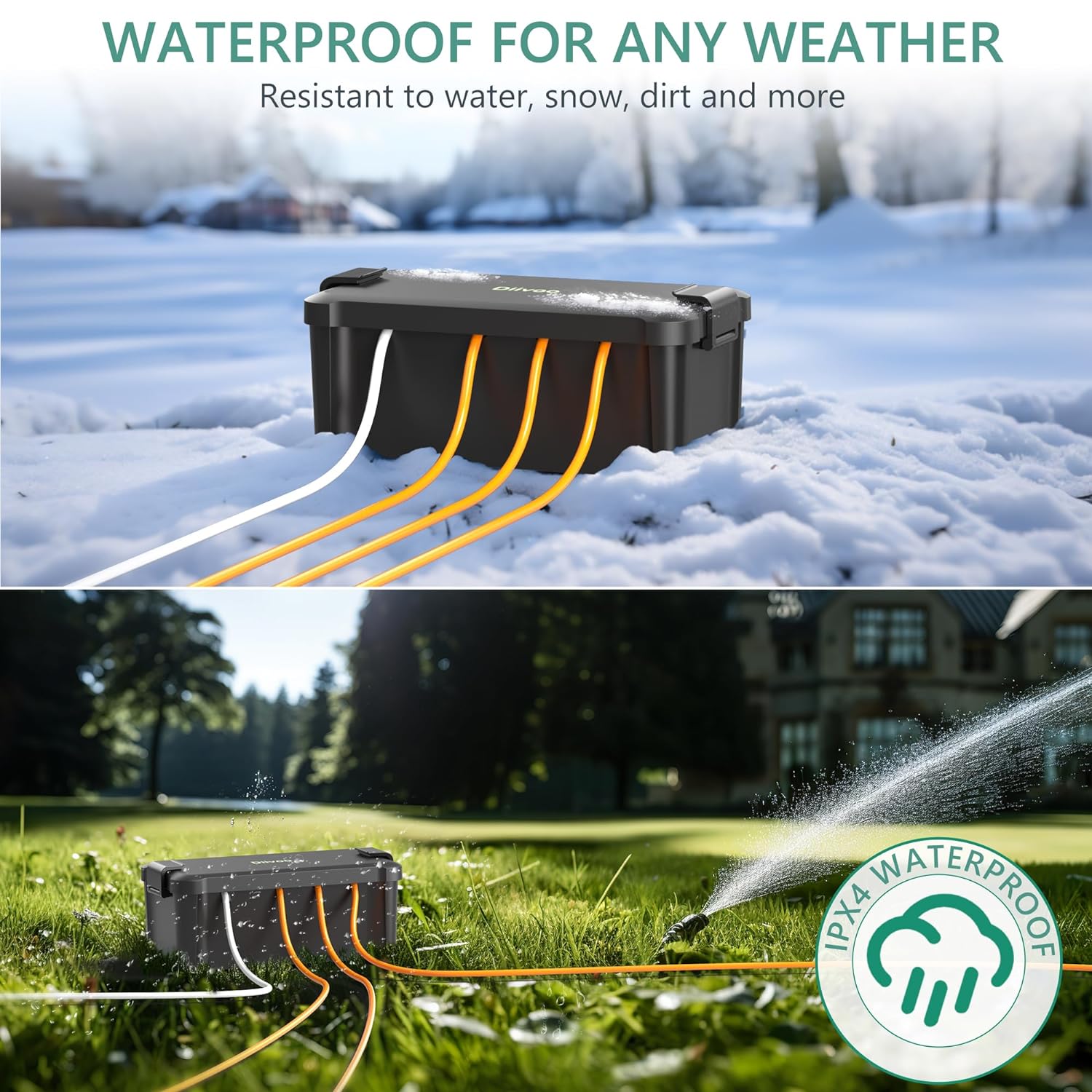 Diivoo Scatola elettrica imper - Outdoor Power Outlet Cover recensione e prezzo