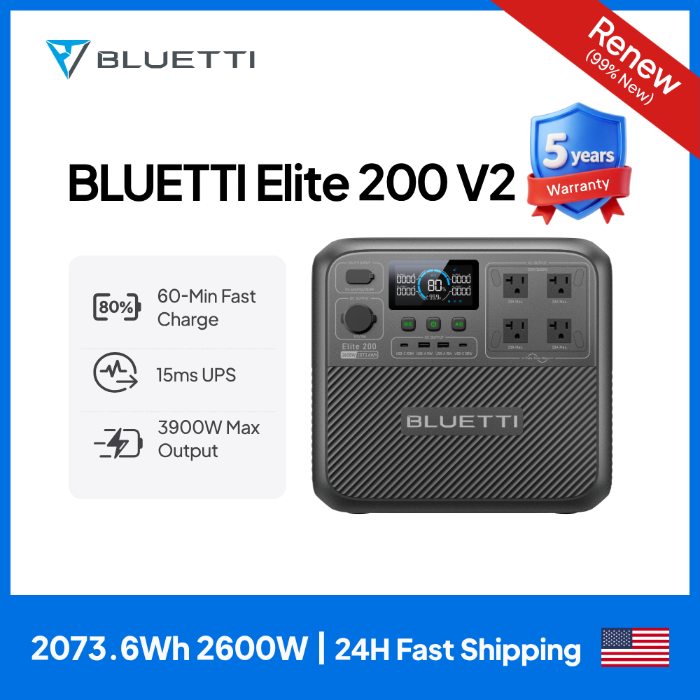 【Rinnovato】BLUETTI Elite 200 V - Outdoor Power Generator recensione e prezzo