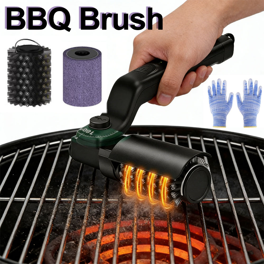 Spazzola per griglia elettrica - Outdoor Power Brush recensione e prezzo